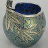 LOETZ Cobalt, ‘Papillon’, Silver/Overlay Vase